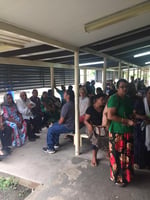 Fiji clinic waiting area 2019 Fiji clinic waiting area 2019