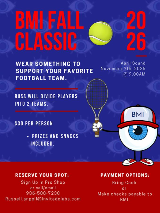 BMI tennis tourney